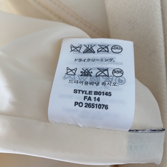 J Crew cream pencil skirt - Picture 6 of 6